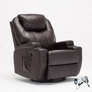 leather massage recliner chair 360 degree swivel living room chair heated wc - Swivel Recliner Chairs For Living Room leather massage recliner chair 360 degree swivel living room chair heated wc - Swivel Recliner Chairs For Living Room