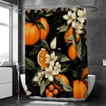thumbnail image 6 of Orange Shower Curtain for Bathroom, 6 of 6