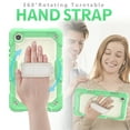 thumbnail image 6 of TOP SHE Case for 2021 Samsung Tab A7 Lite 8.7", Galaxy Tab A7 Lite 8.7 Inch Case (SM-T220/T225) - Shockproof Rugged Cute Case with Screen Protector/ Kickstand/ Hand/Shoulder Strap (Light Green), 6 of 7