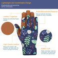 thumbnail image 2 of Guantes de jardinería de cuero Bamllum para mujer, talla mediana, 2 of 7