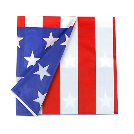 

Independence Day Ornaments 1 Piece 54 X 108 Inch 4th Of July Party Tablecloth Disposable Decoration Independence Day Table Cover Memorial Day Decorations And Stripes Tablecloth Patriot