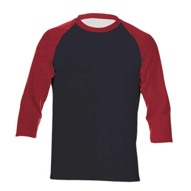 T-shirts de Sport Raglan 3/4 à Manches Longues pour Hommes, Doux, Respirants et Confortables, pour le Quotidien et les Activités de Plein Air