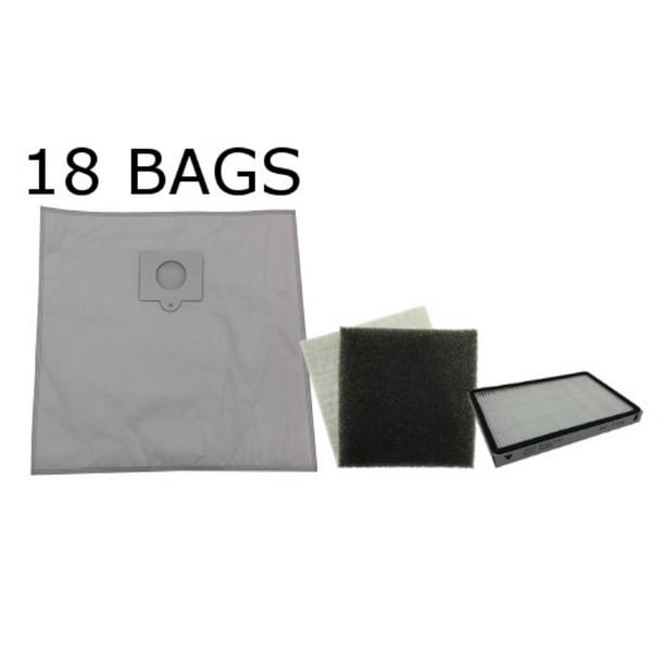 18 HEPA Bags and Filters for Kenmore Progressive Canister Vacuum 5055