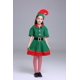 thumbnail image 1 of Ropa navideña para niños, ropa de duende navideño, cosplay, ropa para padres e hijos, festival, ropa navideña verde para hombres y mujeres adultos, 1 of 6