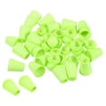 thumbnail image 1 of Unique Bargains Bright Green Bell End Stopper Cord Rope Lock for Drawstring Bag (20 Pack), 1 of 5