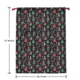 thumbnail image 6 of Christmas Bags Drawstring,Dark Christmas Tree and Gift Pattern Large Xmas Christmas Gift Bags,Reusable for Xmas and New Year Party Favors and Supplies,27.6" X 19.7", 6 of 6