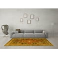 thumbnail image 3 of Ahgly Company Indoor Rectangle Persian Yellow Traditional Area Rugs, 4' x 6', 3 of 4