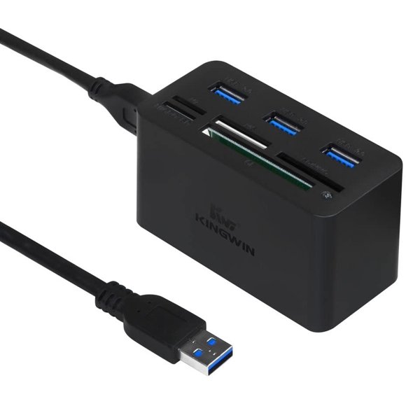 Kingwin KWCR-801U3 USB 3.0 Mini Combo Card Reader