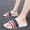 White, variant on American Flag Slides Patriotic Beach Slippers Fourth Of July Sandals,Comfortable Cushion Sole Lightweight Pool Open Toe Slides,Summer Green Stripe Star Print Travel Casual Outdoor Gear