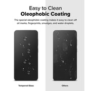 Ringke Easy Slide Tempered Glass for Galaxy S25, Easy Installation 9H Hardness Shatterproof HD Screen Protector