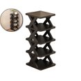 thumbnail image 1 of Dvruxg Plastic Folding Shoe Rack, Space-Saving Stackable Shoe Organizer for Closet, Entryway, Dorm, Apartment, No Assembly Required, Lightweight & Durable, 1 of 5