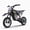 Black, variant on RIXOC DK-12 Electric Dirt Bike for Kids,Peak 700W Motor,36V 5.2Ah Battery, Max 14Miles,3 Speed Modes up to 15.5 mph,Gift for Boys Girls Ages 3-8,UL2272