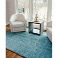 thumbnail image 1 of Unique Loom 3145951 5 x 8 ft. Davos Shag Rectangular Rug, Aqua, 1 of 4