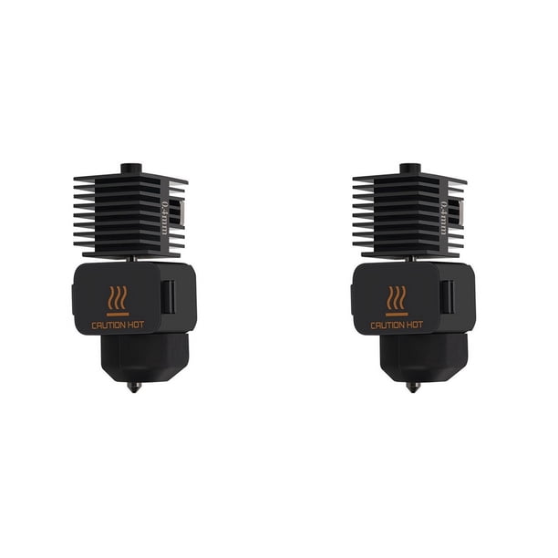 2X Kit Hotend para A1/A1 Mini Conjunto de Extremo Caliente de Velocidad RáPida Piezas de Impresora 3D con Boquilla de Acero Endurecido de 0,4 mm