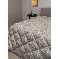 thumbnail image 2 of Boho Down Alternative Comforter, Geometric Pattern, Microfiber Quilt for All Season, 5 Sizes, Warm Taupe Cream Green, by Ambesonne, 2 of 3