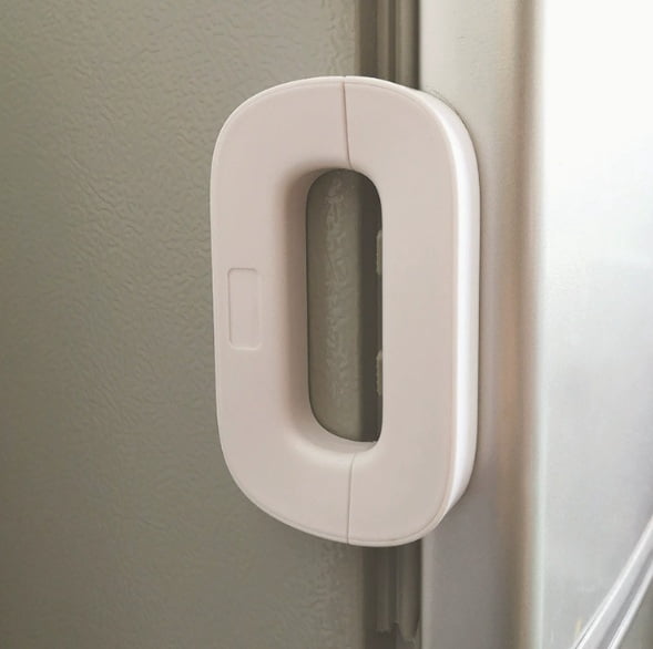 1 set of safety refrigerator locks, anti-pinch locks, multi-functional cabinet door locks, baby protection locks