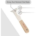 thumbnail image 3 of Bates- Paint Scraper, Taping knife, Pack of 2 Putty Knife Scraper, Scraper, 5 in 1 tools, Spackle Knife, Caulk Removal Tool, Painters Tool, Paint Can Opener, Paint Remover for Wood, Wallpaper Scraper, 3 of 4