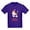 Purple, variant on CafePress - Christmas Kitty Kids Dark T Shirt - Dark T-Shirt Kids XS-XL