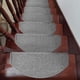 thumbnail image 3 of Escaleras 65*24*3 cm - Kit de 2 peldaños de escalera - Cinta de correr autoadhesiva - Alfombra interior antideslizante, Tira antideslizante semicircular, Marrón, Polipropileno, 3 of 5