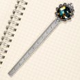 thumbnail image 3 of Starry Bee Book Lovers' Vintage Silver Lace-Edged Bookmark: a Stylish Reading Accessory, 3 of 5