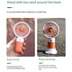 thumbnail image 2 of Injueey Ventilador de mano 1 Velocidad Verano Personal Silencioso Escritorio Enfriador Botón Control Estudio Hogar Oficina Refrigeración al Type2 NO2, 2 of 6