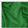 thumbnail image 4 of Soimoi Green Rayon Fabric Yellow Flower & Dots Decor Fabric Printed Yard 56 Inch Wide, 4 of 5