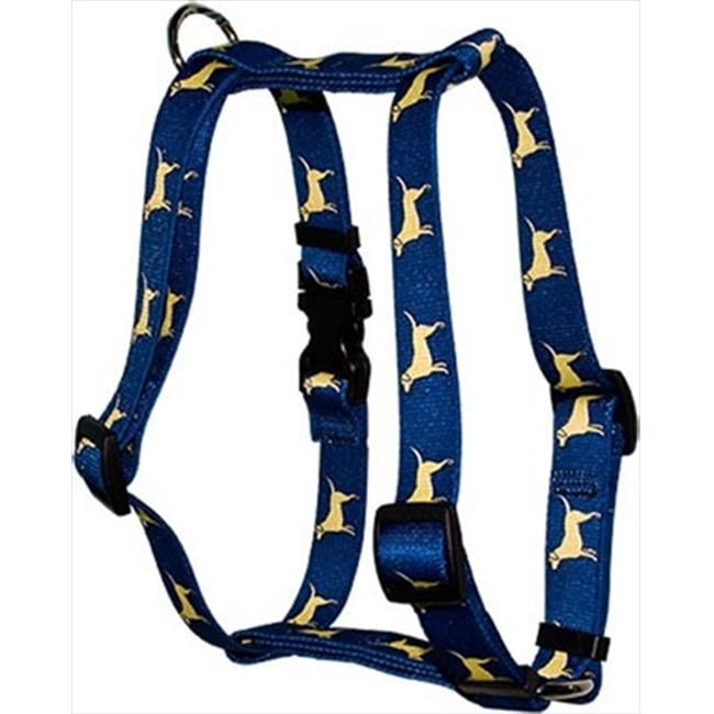 Yellow Dog Design HYLL103L Yellow Lab Roman Harness Large