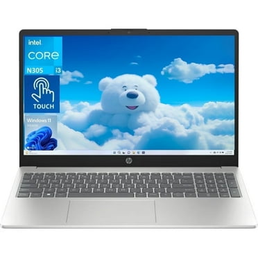 HP Notebook Laptop for Business Student, 15.6" HD Touchscreen, Intel Core i3-N305 (Beat i3-1115G4), 16GB RAM,1TB SSD, Webcam, HDMI, Wi-Fi 6, Windows 11 Home, Silver