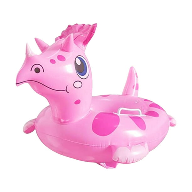 flotadores de piscina,Flotadores para piscinas para bebés Paseo en flotadores para bebés On Toddlers,Asiento de natación inflable 6-12 6 12-18 meses,Anillos de natación para rosa