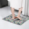 thumbnail image 4 of Cute Pitbull Terriers Dog and Flowers Flannel Non Slip Door Rugs,Washable Door Mats Indoor,Decorative Door Mats,Dirt-Resistant and Absorbent Doormat for Entrance,Bedroom,Kitchen,Bathroom,23.5"x16", 4 of 5