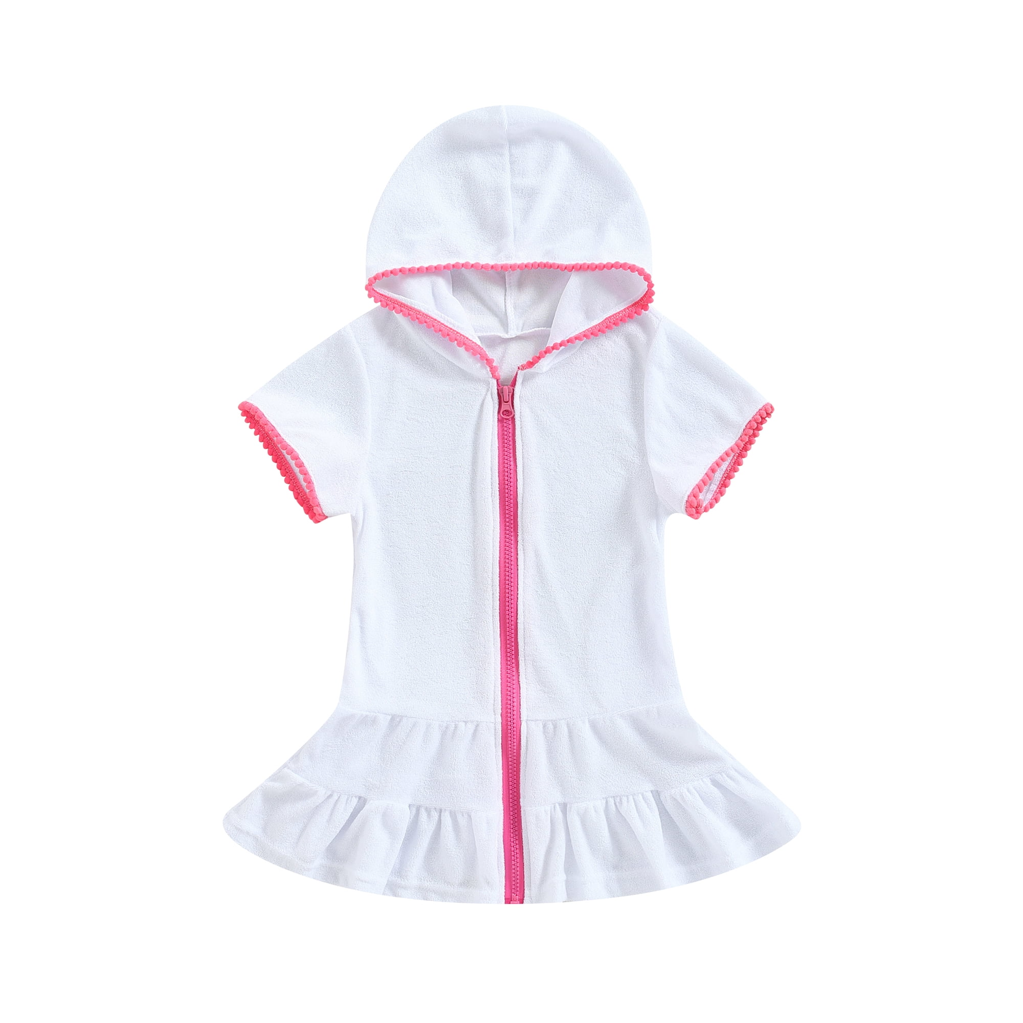 Girls terry swim cover up sale