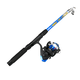 thumbnail image 1 of Carrete De Caña De Pescar Combo Kit Completo Pescar Malubero, Azul, 1 of 5