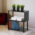 thumbnail image 1 of Furinno 14214EX Furinno 2-Tier Flexi Rack, Espresso, 1 of 4