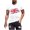 White, variant on Mens British Flag T-Shirt UK Patriotic Shirts Gym Casual Short Sleeve Summer Tee Muscle Shirt