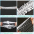 thumbnail image 2 of 200 Pcs Disposable Ear Covers for Shower Ear Protectors for Hair Dye Bathing, 2 of 8