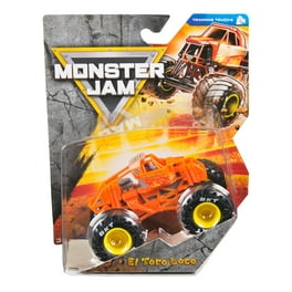 モンスタージャム1/24 - エル・トロ・ロコ Amazon.com: Monster Jam, Official El Toro Loco Monster Truck