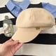 thumbnail image 5 of Sombrero de mujer con circunferencia de 56-58 cm, gorro octogonal, gorro retro, boina informal con lengua de pato y visera, gorro protector solar, 5 of 5
