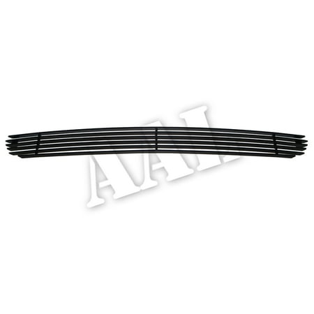 Ford Mustang Main Grille AAL BLACK BILLET GRILLE / GRILL INSERT For 1999 2000 2001 2002 2003 2004 FORD MUSTANG BUMPER 1PC BUMPER REPLACEMENT (BLACK) ()