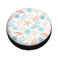 thumbnail image 3 of Easygdp Colorful Seashells1 Wheel Sun Guard, Spare Tire Cover,Universal Trailer Suv Truck Camper Travel,Easy To Install And Remove -14 Inch, 3 of 9