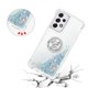 thumbnail image 5 of Funda para Samsung Galaxy A33 5G con Brillo Líquido Flotante, Purpurina, Parachoques y Anillo Giratorio Soporte, 5 of 5