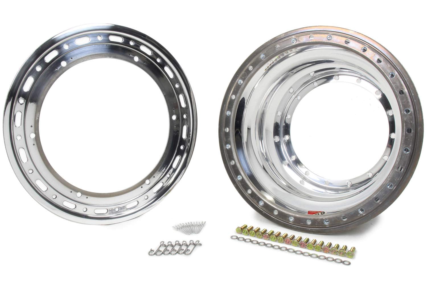 Weld Racing WELP858-5144-6 15 x 11.25 in. Bead-Loc Outer Wheel Half with Dzus No Cover