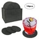 thumbnail image 4 of 14 piezas de posavasos redondos de fieltro para vasos, incluidos posavasos de mesa de caja, posavaso Tomshoo  Portavasos, 4 of 7