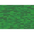 thumbnail image 1 of Ahgly Company Machine Washable Indoor Rectangle Transitional Green Area Rugs, 2' x 5', 1 of 1