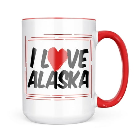 

Neonblond I Love Alaska Mug gift for Coffee Tea lovers