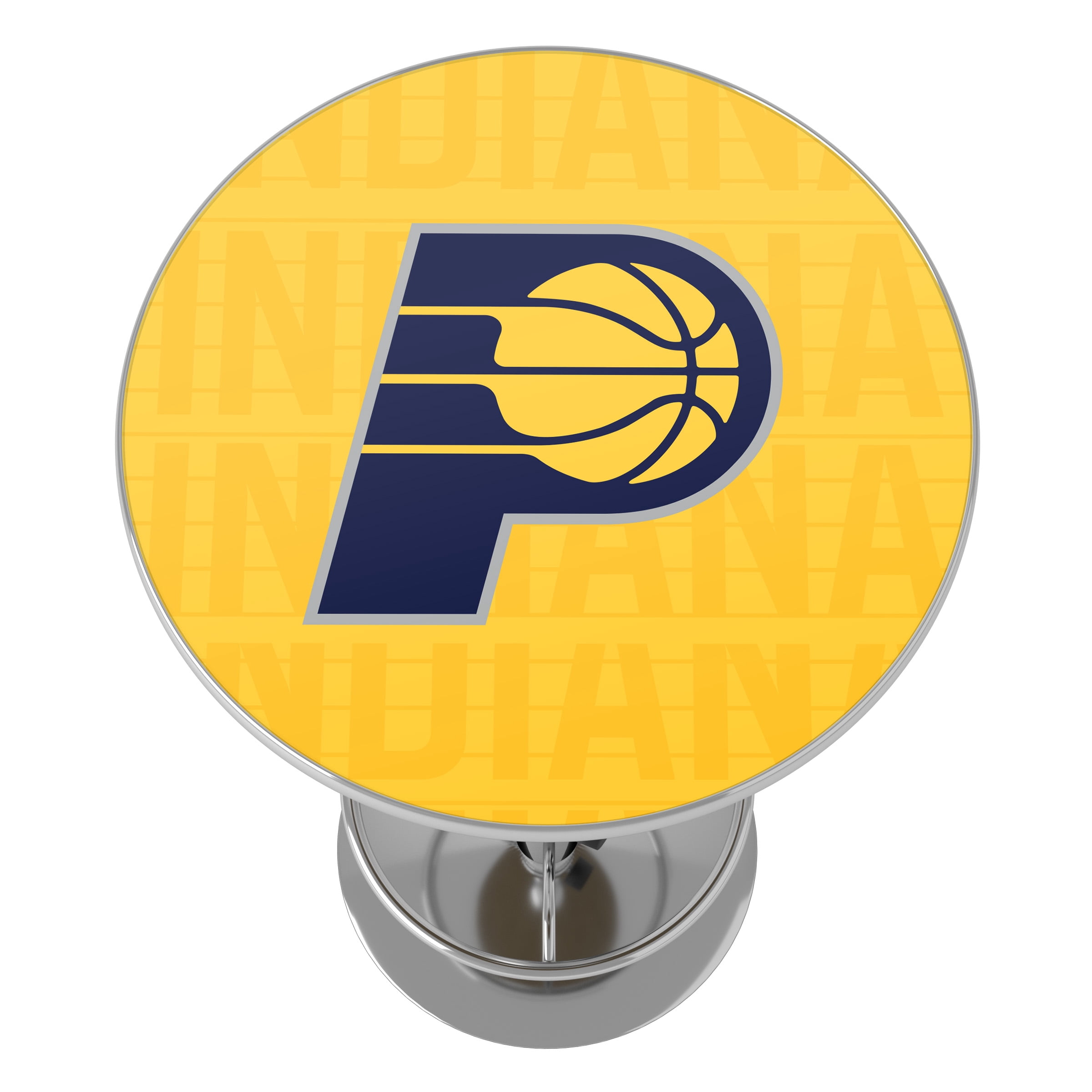 Indiana Pacers City Bar Table with Adjustable Footrest and Acrylic Top