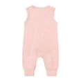 thumbnail image 3 of Otqutp Toddler Party Outfits Baby Girls Cotton Rompers Footless Pajamas Zipper Sleeveless Sleeper Jumpsuit 0 to 24 Months, 3 of 8