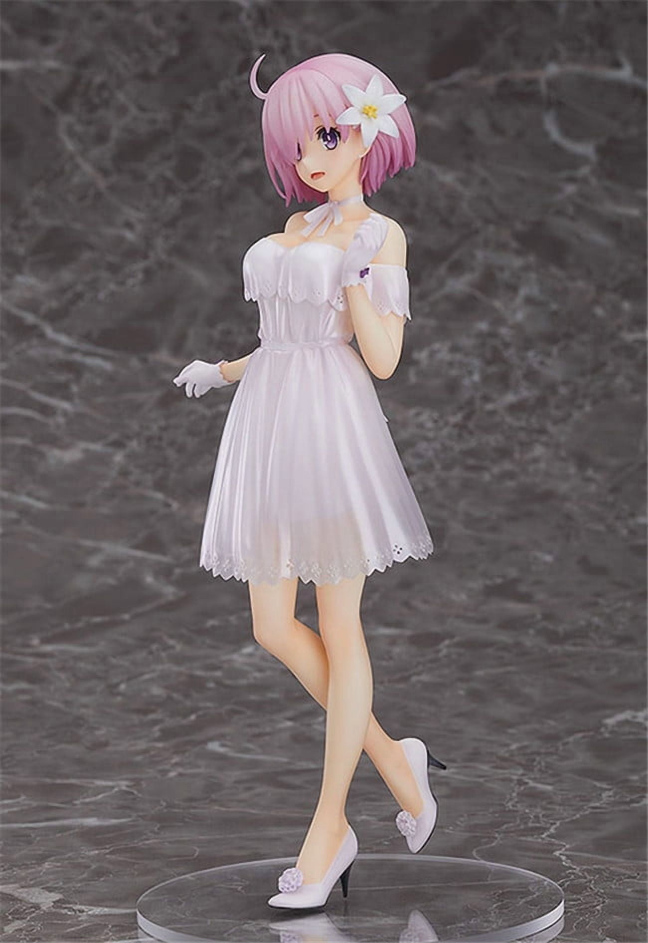 New Fate/Grand Order FGO Mash Kyrielight (dress Ver) Character Anime Model Statue Action Figures Desktop Ornament Popular Decorations Fan Souvenirs Creative Gift Collectable