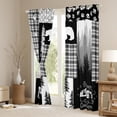 thumbnail image 3 of Homewish Wild Bear Deer Black Out Curtains,Happy Camping Curtains Pack of 2 (42x63 Each),Rustic Farmhouse Cabin Bedroom Curtains For Boys,Microfiber Bedroom Decor, 3 of 6