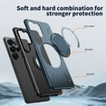 thumbnail image 2 of Magnetic For Samsung Galaxy A25 5G Phone Case,360° Rotatable Ring Kickstand,Compatible with Mag-safe,Anti-Drop Protection,Heavy Duty Shockproof Anti-Scratch Rugged Phone Case Cover,Blue, 2 of 7