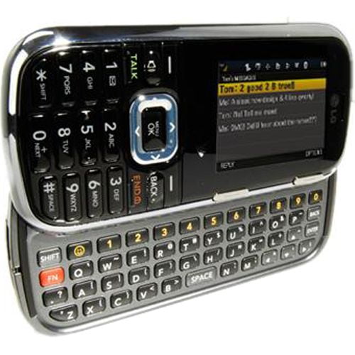 LG Rumor 2 Feature phone microSD slot LCD display 240 x 320